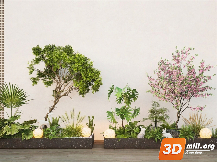 Mini Garden Skp Files 